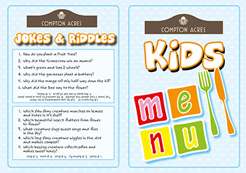 Kids Menu Kids Menu