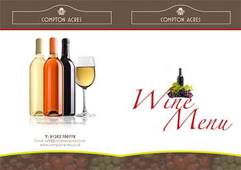 Wine Menu Wine Menu